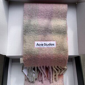 Acne Studios vally solid scarf - fuchsia/lilac/pink